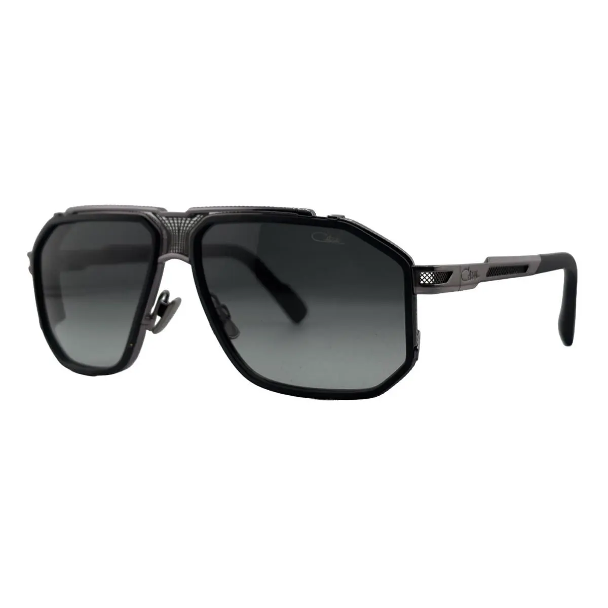 Mod. 683/3 Col. 003 Matte Black Gunmetal Sunglasses 62mm 14mm 140mm by Cazal
