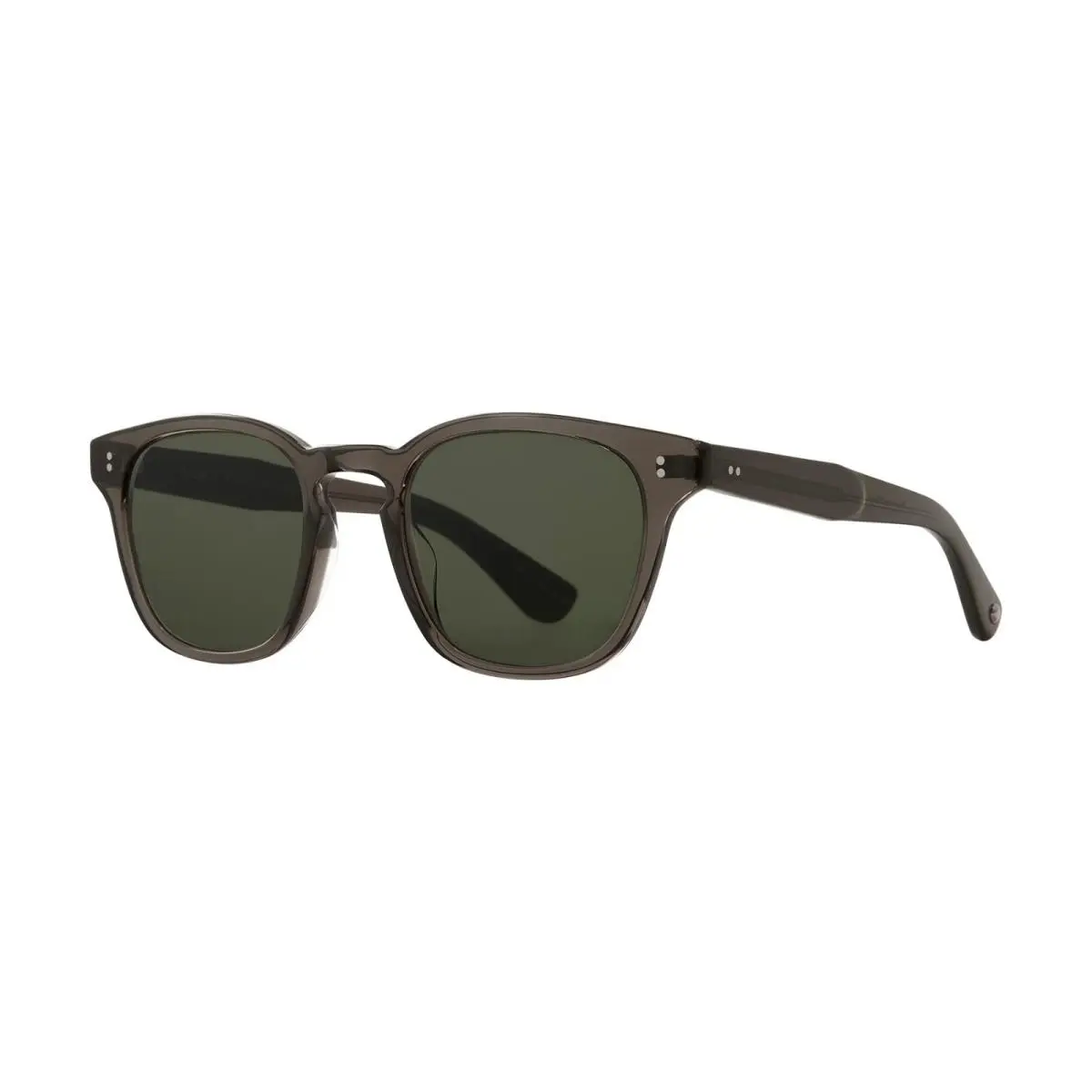 Garrett Leight Ace II Sun Black Glass/semi-flat Pure G15 BLGL/SFPG15 Sunglasses