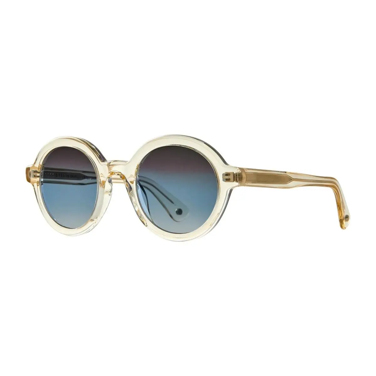 Garrett Leight Julien Sun Ice/semi-flat Sapphire Gradient Ice/sfspg Sunglasses