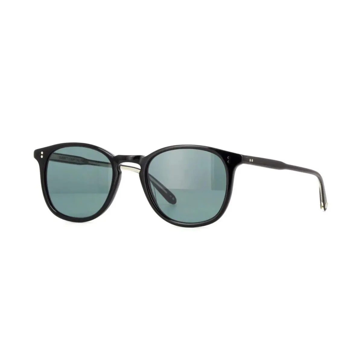 Garrett Leight Kinney Sun Black/semi-flat Pure Blue Smoke Bk/sfpbs Sunglasses