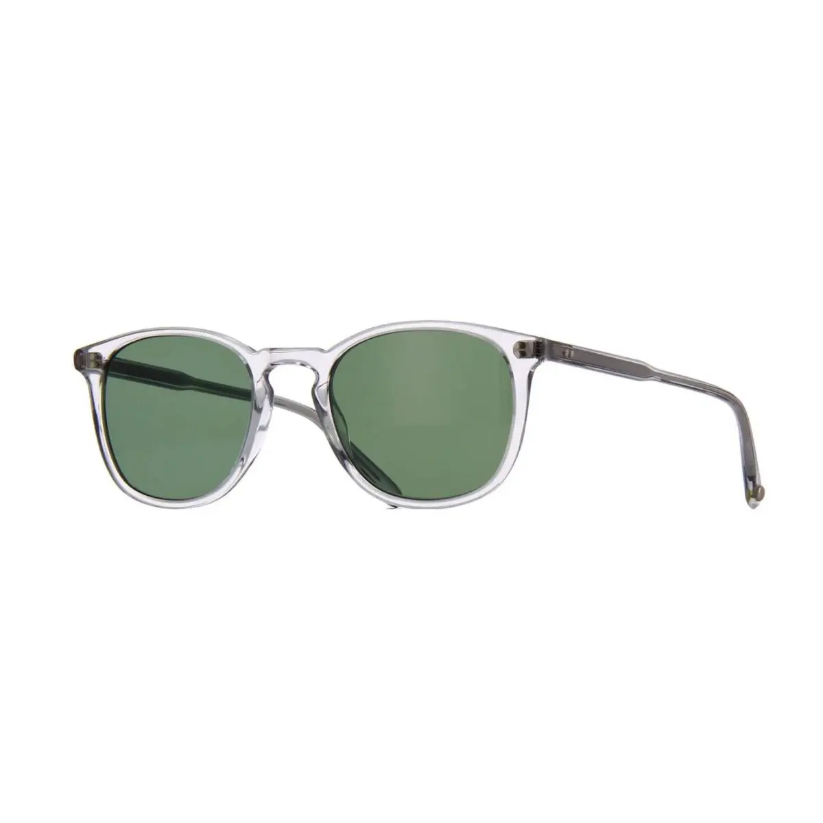 Garrett Leight Kinney Sun Light Light Grey/semi-flat Pure G15 Sunglasses