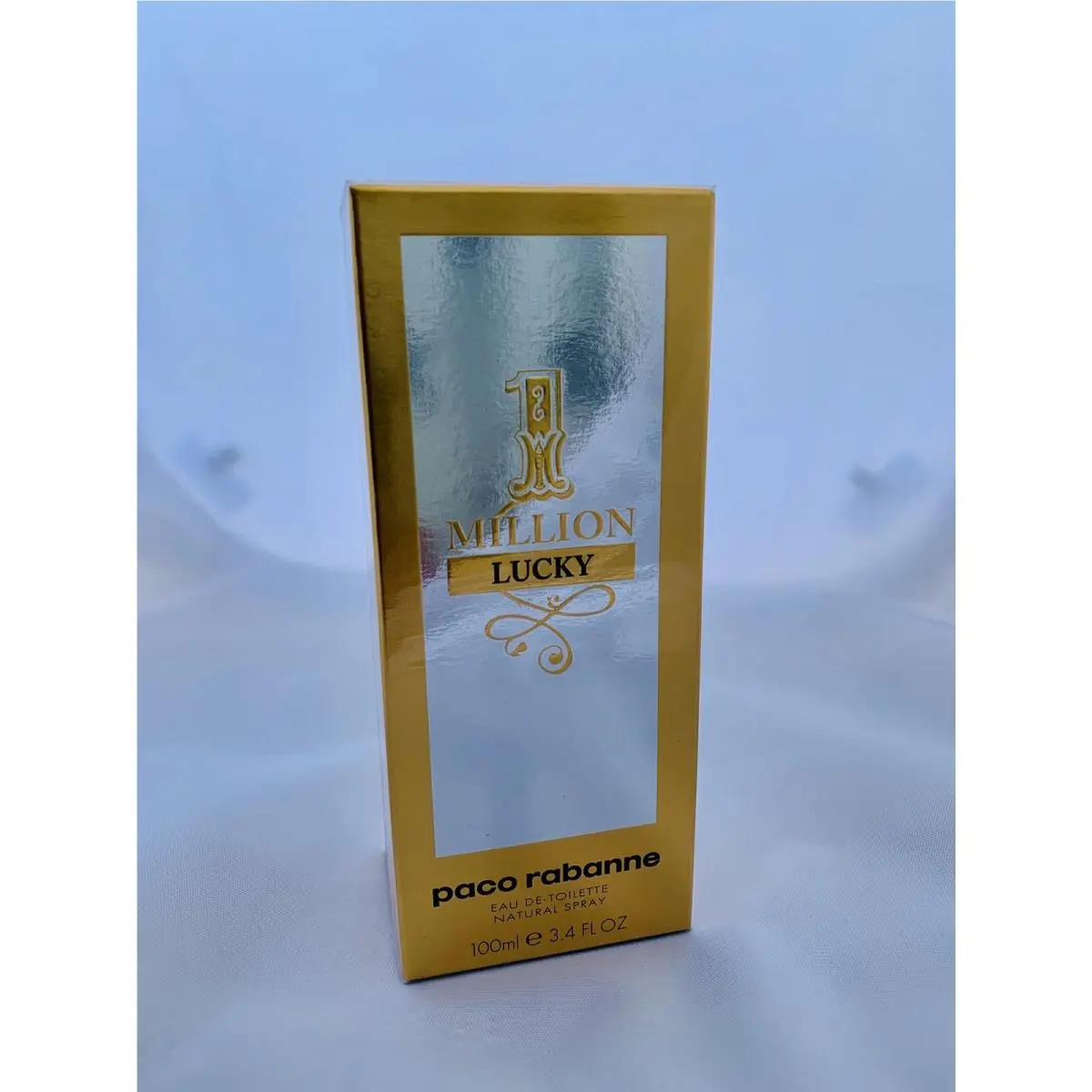 1 Million Lucky by Paco Rabanne For Men 3.4 FL OZ Edt