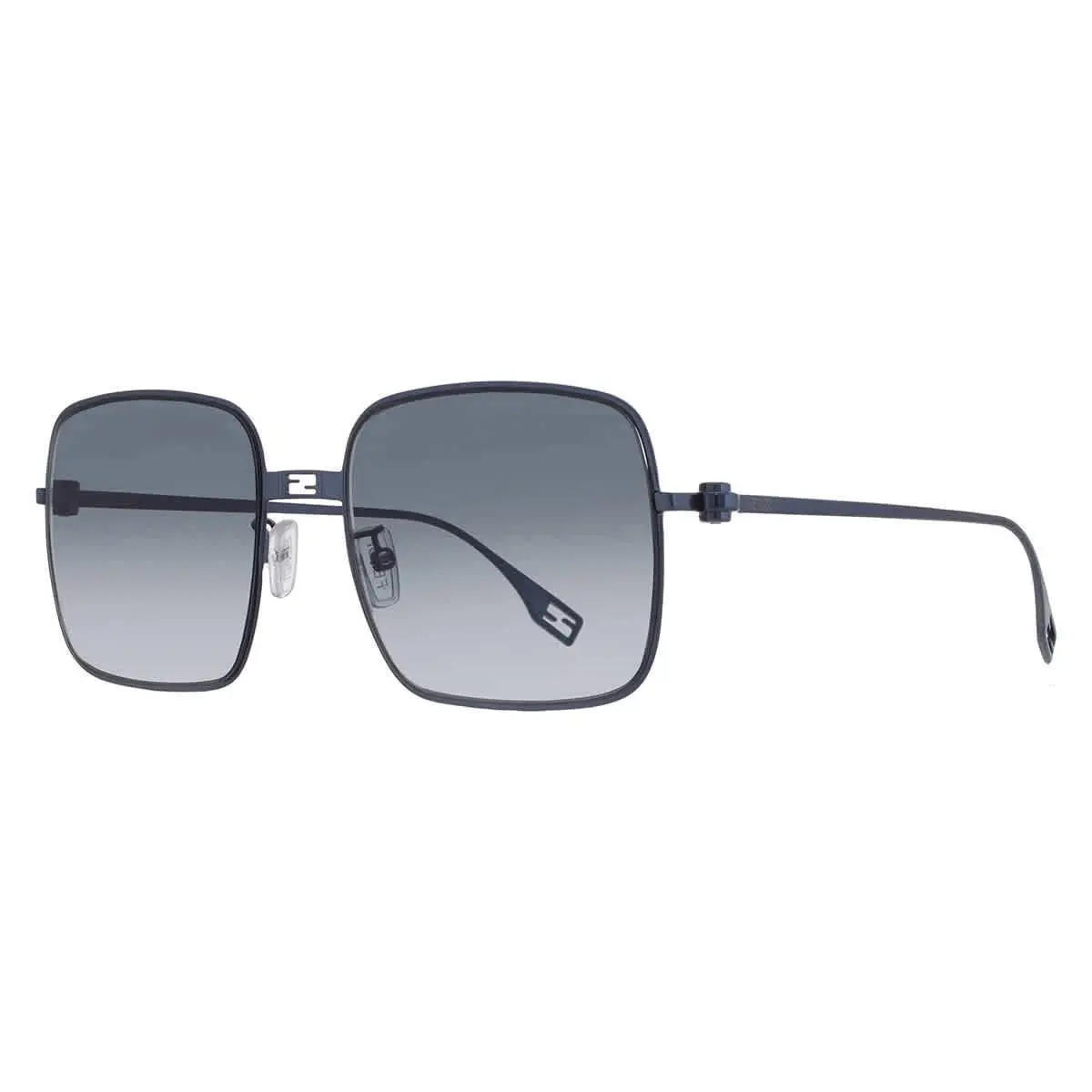 Fendi Grey Square Ladies Sunglasses FE40123U 90P 55 FE40123U 90P 55