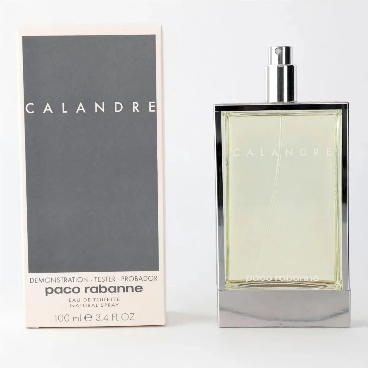 Calandre by Paco Rabanne 3.4 oz Edt Spray For Women Tester