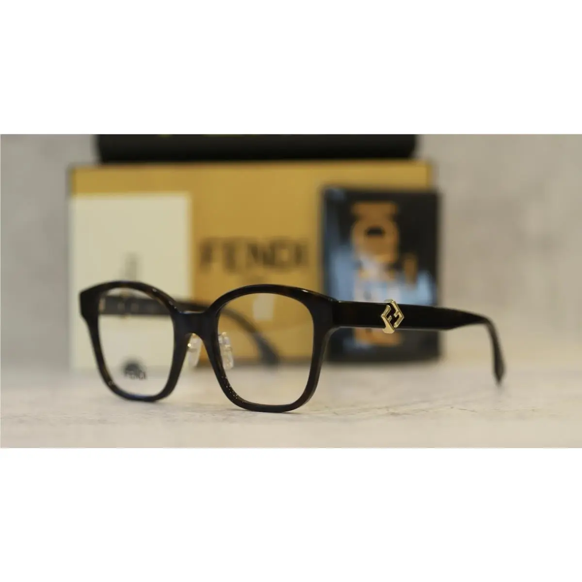 Fendi Tortoise Color Glasses 50135f 52