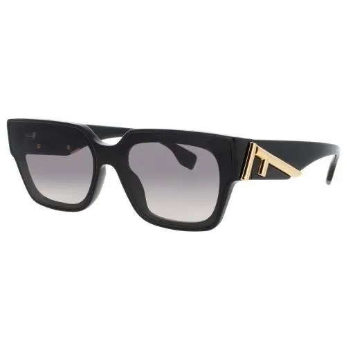 Fendi FE40099I 6301B Sunglasses Sun Glasses 01B Shiny 63mm