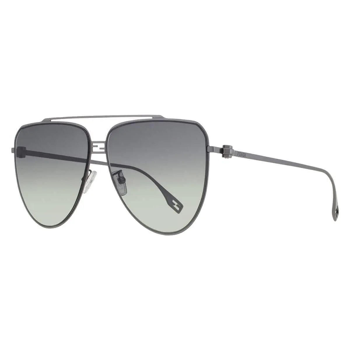 Fendi Green Pilot Ladies Sunglasses FE40122U 14P 59 FE40122U 14P 59