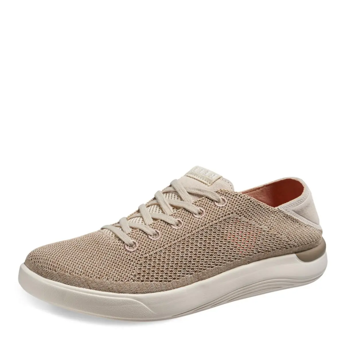 Men`s Reef Swellsole Neptune Sneaker CJ4211 Tan Fabric-and-leather - Tan