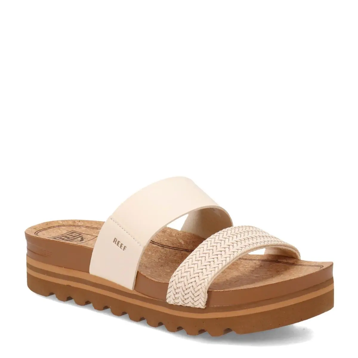 Women`s Reef Cushion Vista Hi Slide CI8095 Vintage Synthetic - Vintage