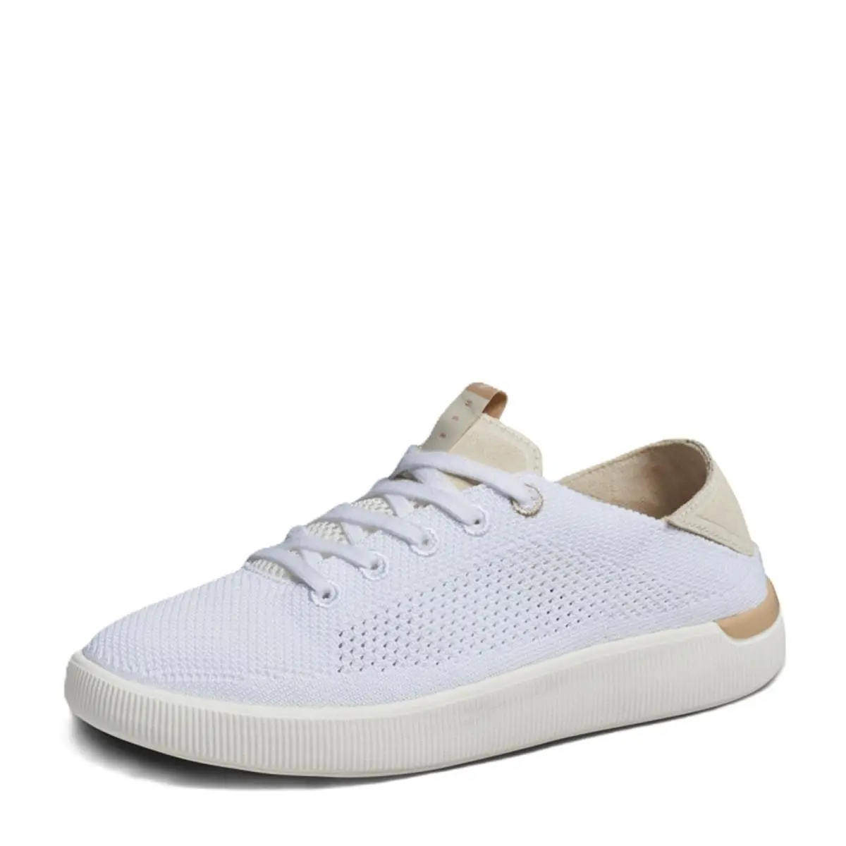 Women`s Reef Neptune Sneaker CJ6315 White Vintage Fabric-and-leather