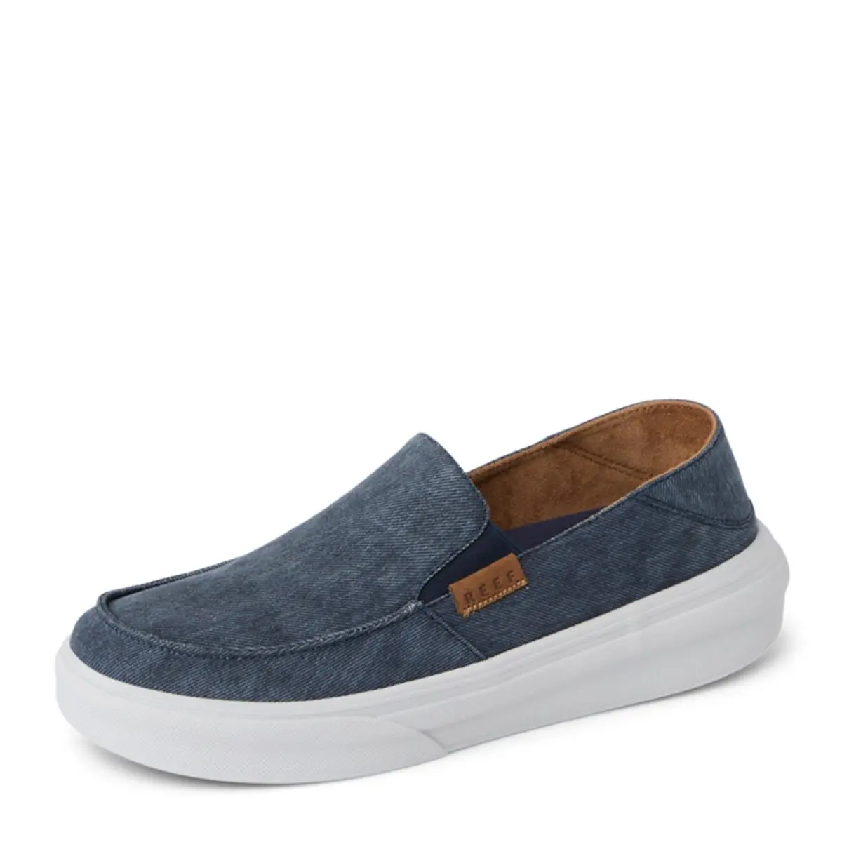 Men`s Reef Swellsole Pacific Slip-on CJ9373 Navy Canvas