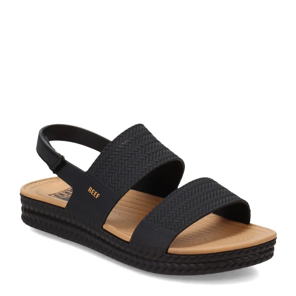 Women`s Reef Water Vista Sandal CI8573 Black/tan Synthetic