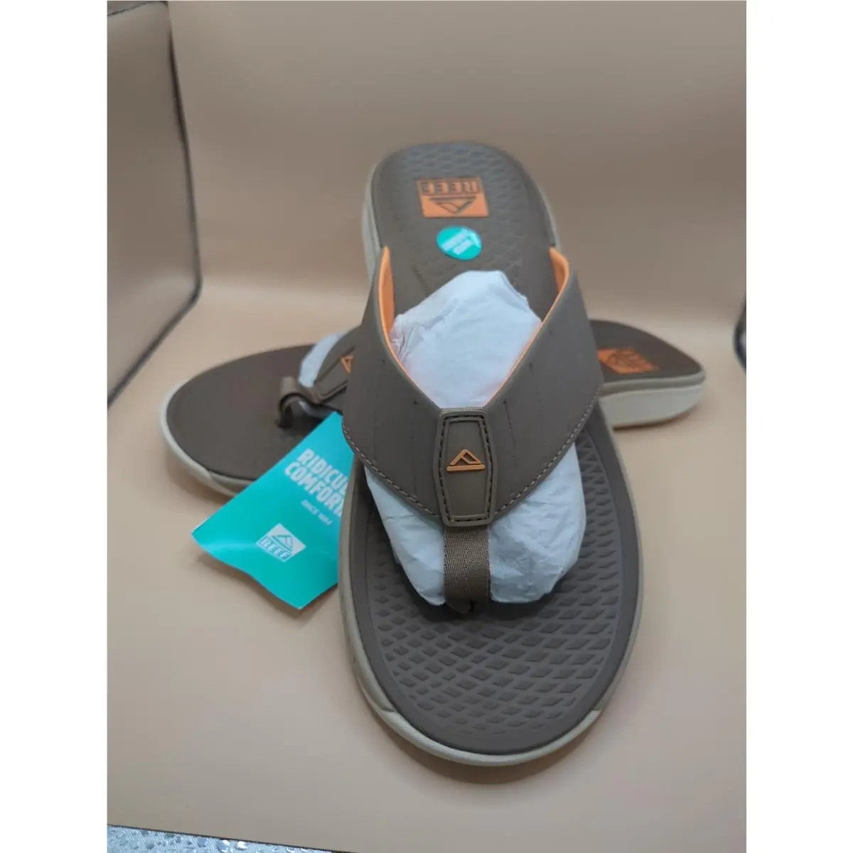 The Deckhand Mens Flip Flops Size 13 by Reef