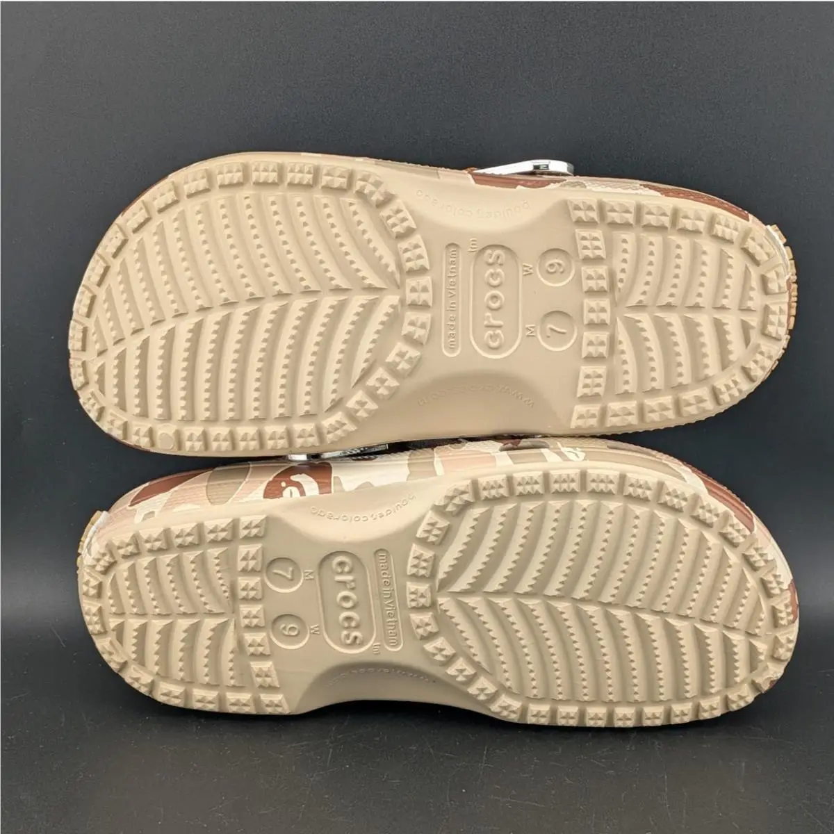 Crocs shoes - Bathing Ape Classic - Bathing Ape Classic - 209627 - Beige Multi 23