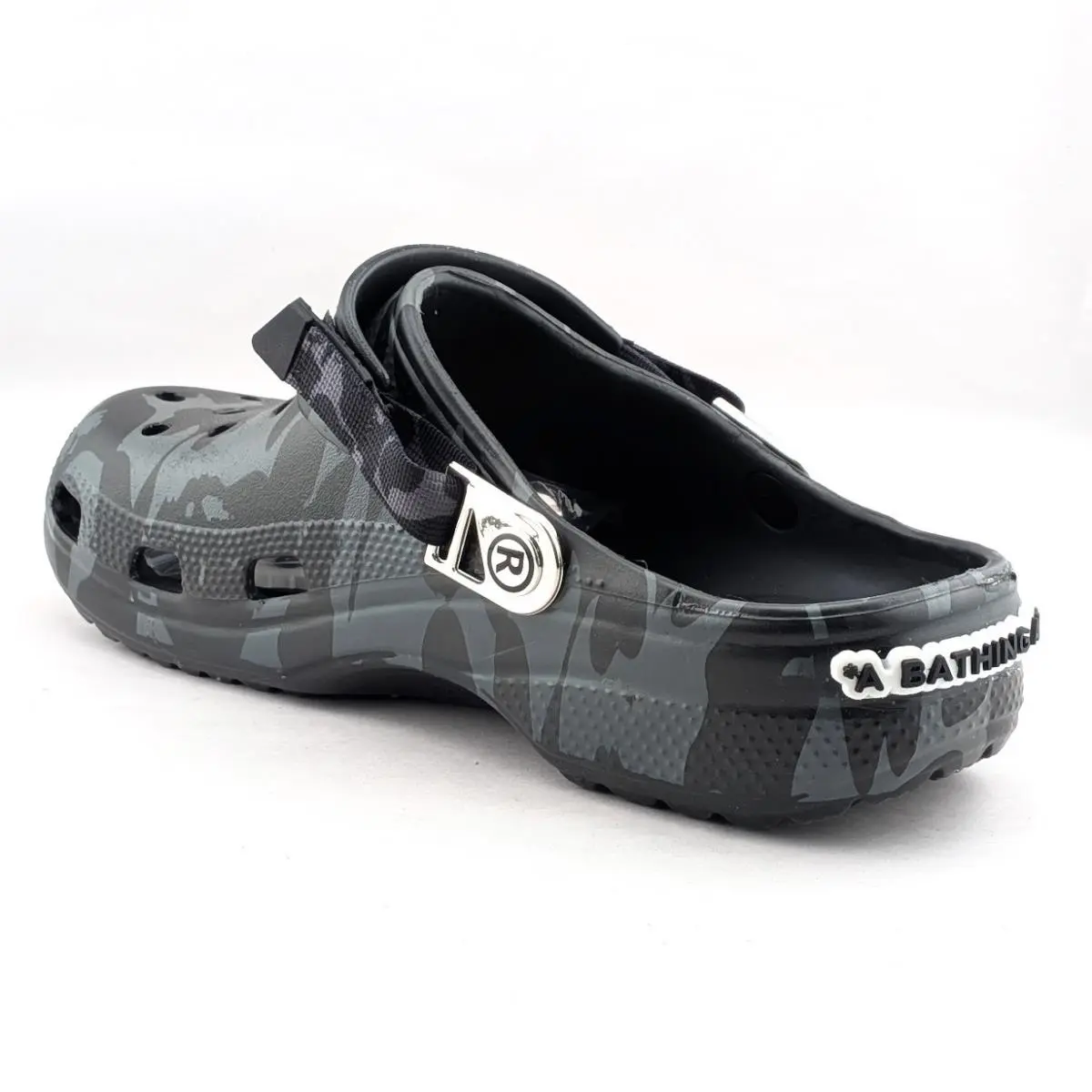 Crocs shoes - Bathing Ape Classic - Bathing Ape Classic - 10001-100 - Black / Grey Camo 4