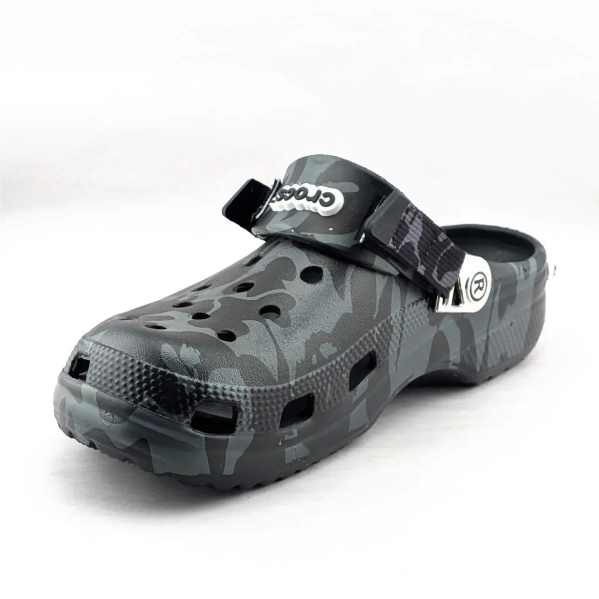 Crocs shoes - Bathing Ape Classic - Bathing Ape Classic - 10001-100 - Black / Grey Camo 6