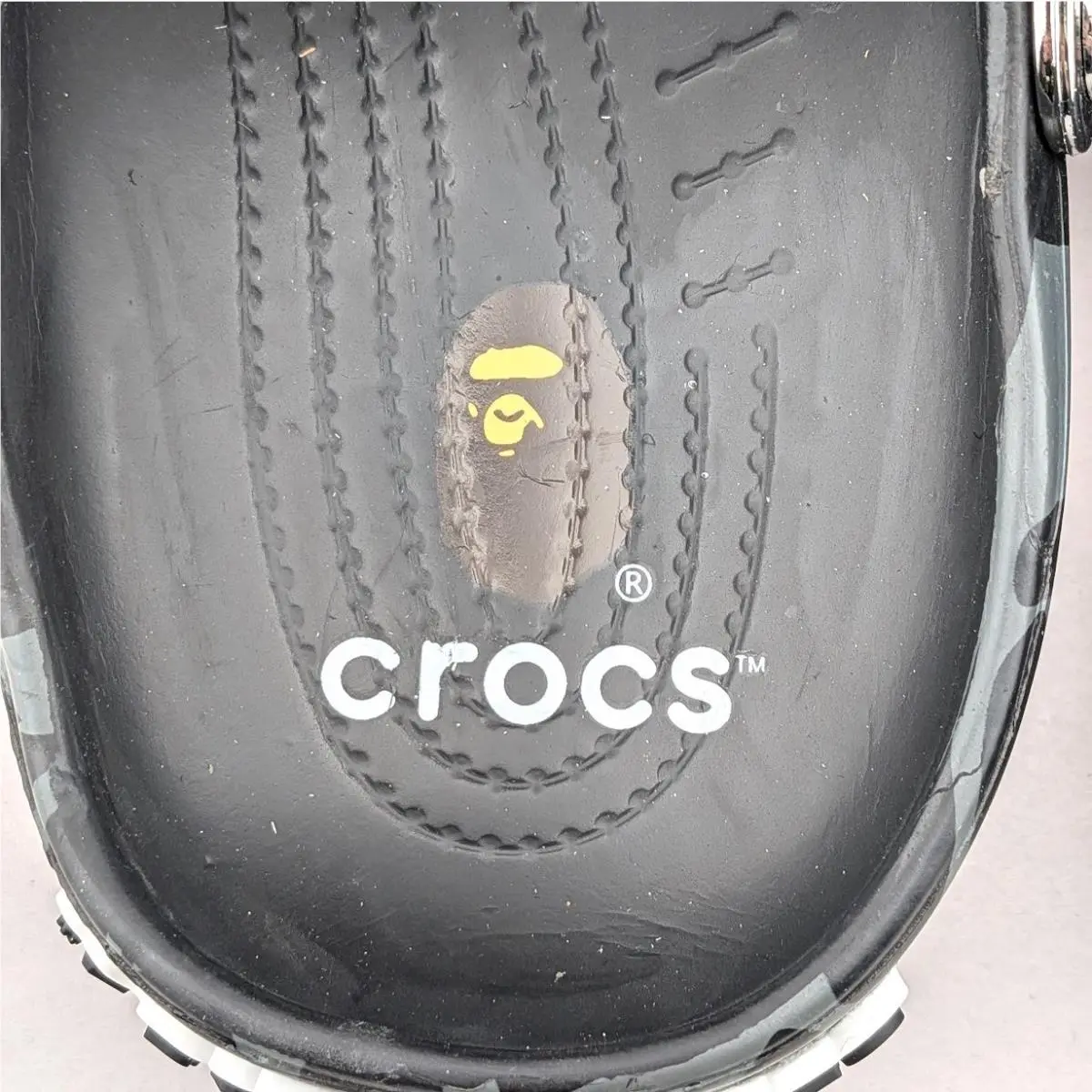 Crocs shoes - Bathing Ape Classic - Bathing Ape Classic - 10001-100 - Black / Grey Camo 13