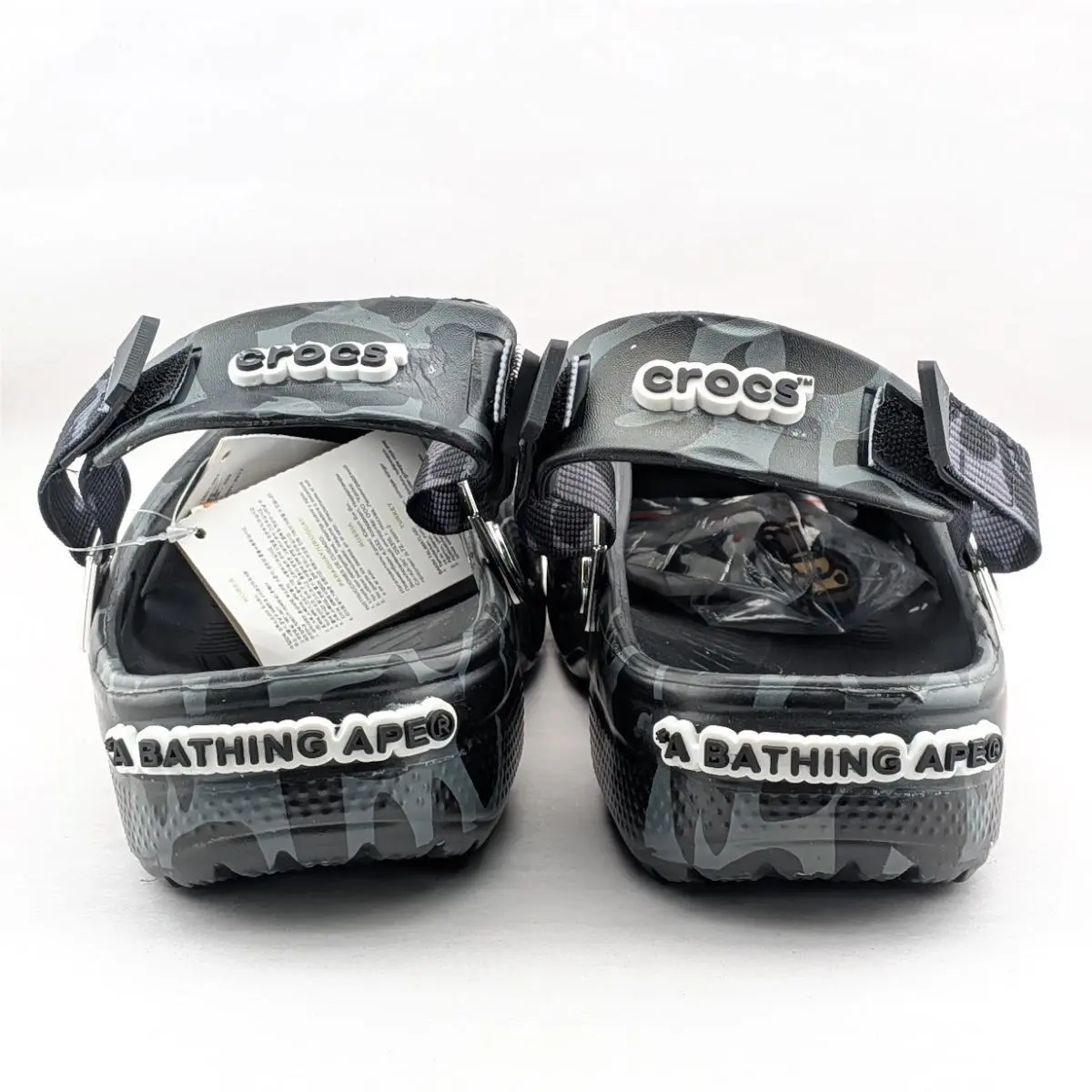 Crocs shoes - Bathing Ape Classic - Bathing Ape Classic - 10001-100 - Black / Grey Camo 18