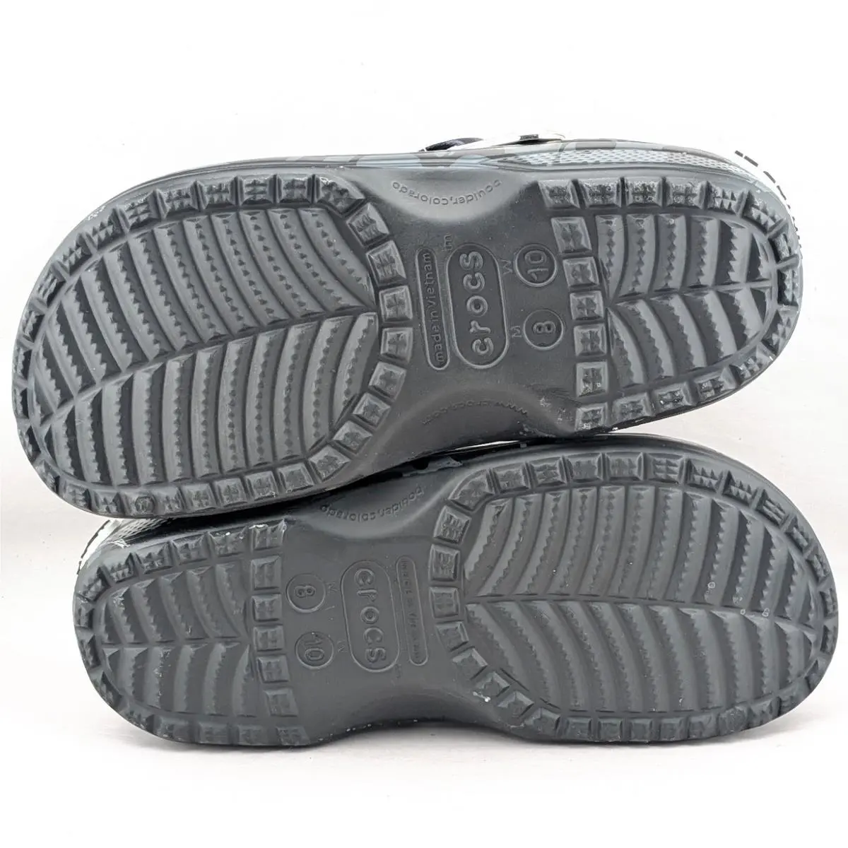 Crocs shoes - Bathing Ape Classic - Bathing Ape Classic - 10001-100 - Black / Grey Camo 23