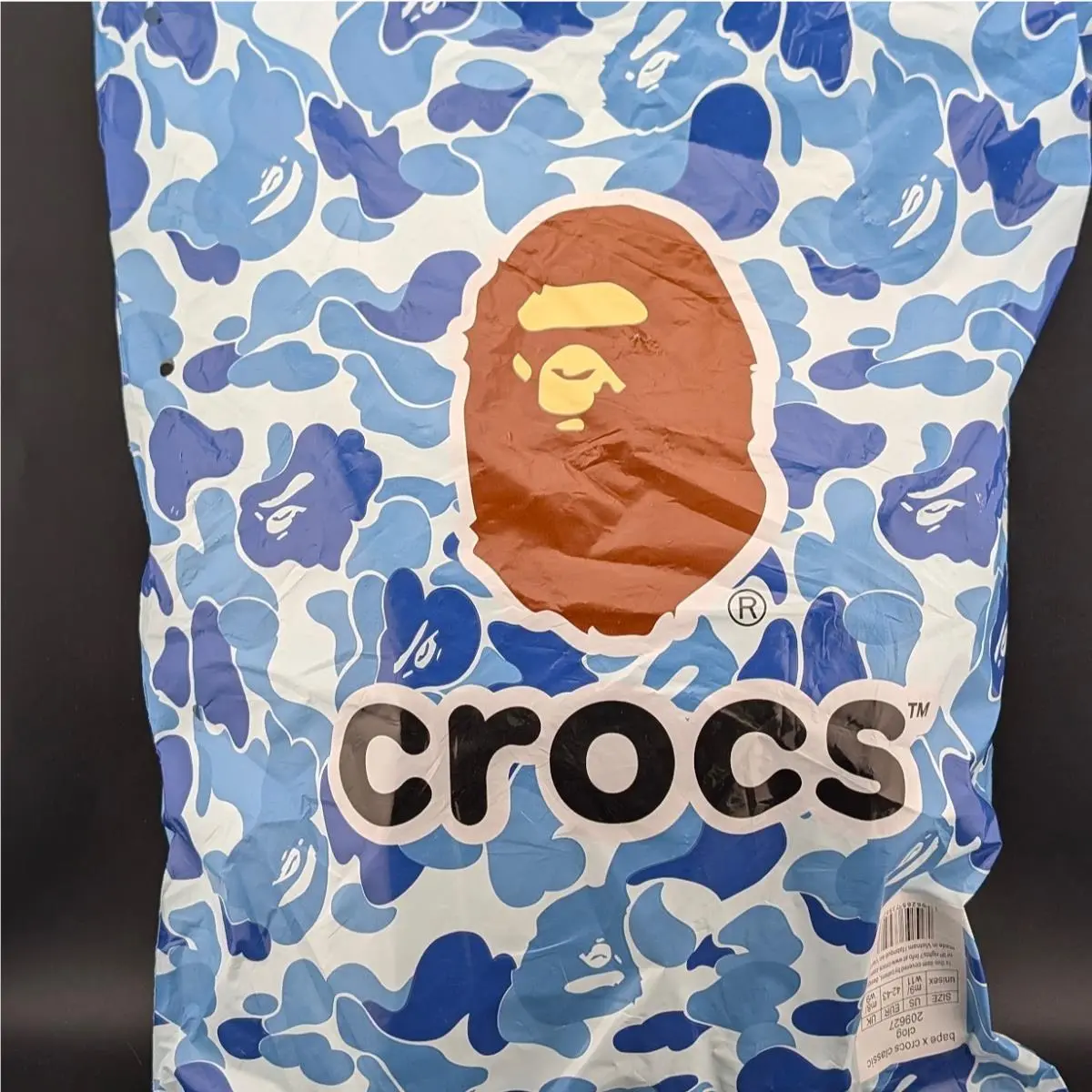Crocs shoes - Bathing Ape Classic - Bathing Ape Classic - 10001-100 - Blue Camo 6