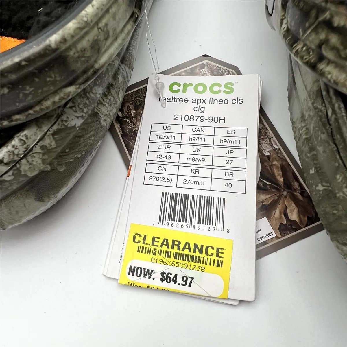 Crocs shoes - CROCS RealTree APX - RealTree APX - Multicolor 22