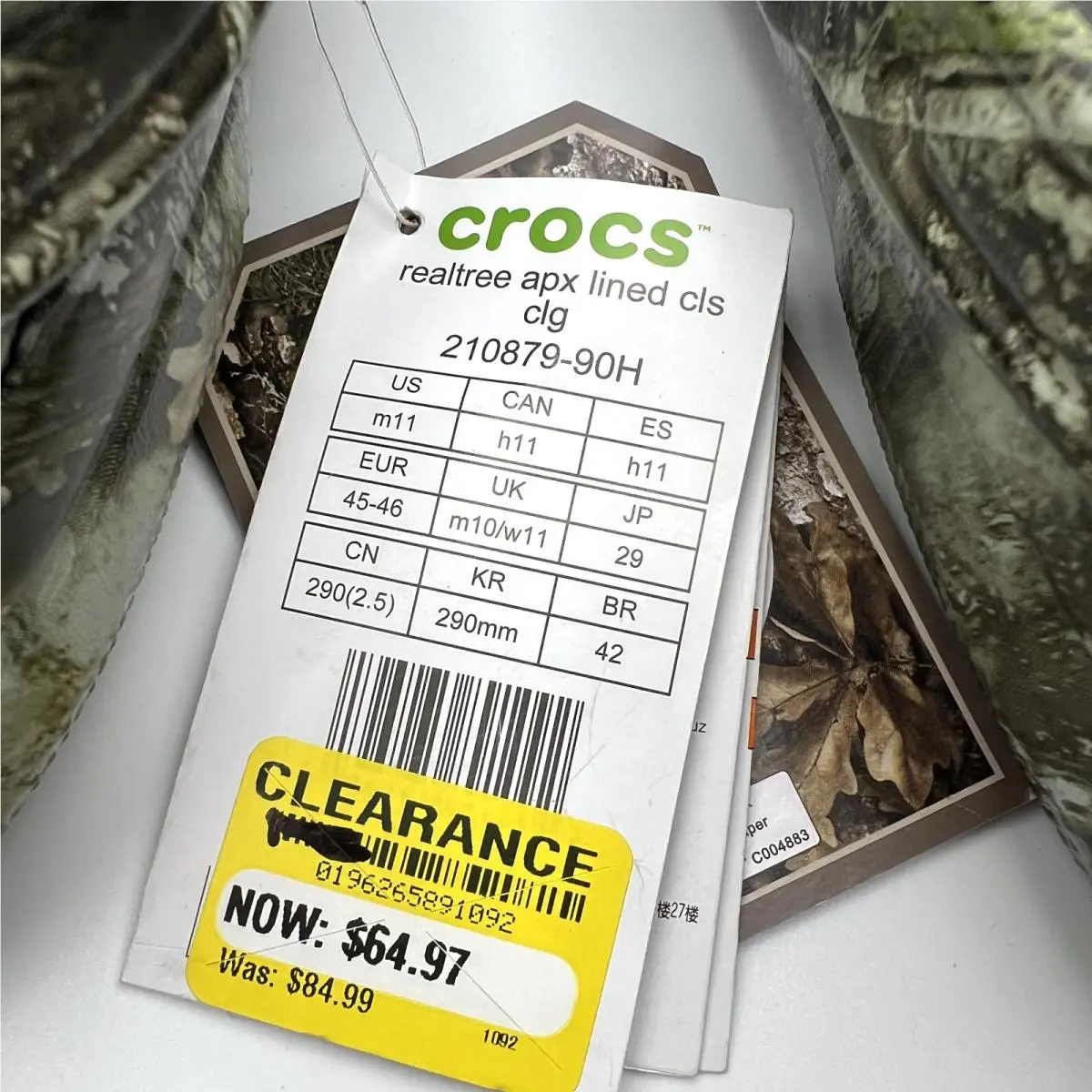Crocs shoes - CROCS RealTree APX - RealTree APX - Multicolor 23