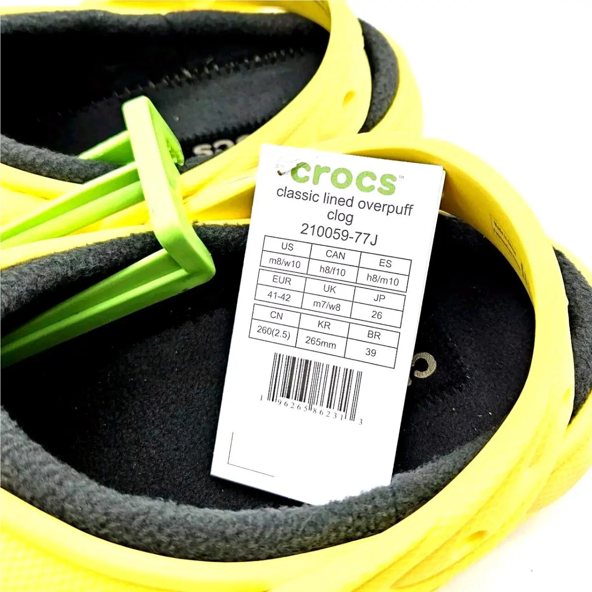 Crocs shoes - 210059 - 210059 - Yellow (UPC: 196265862313) 1