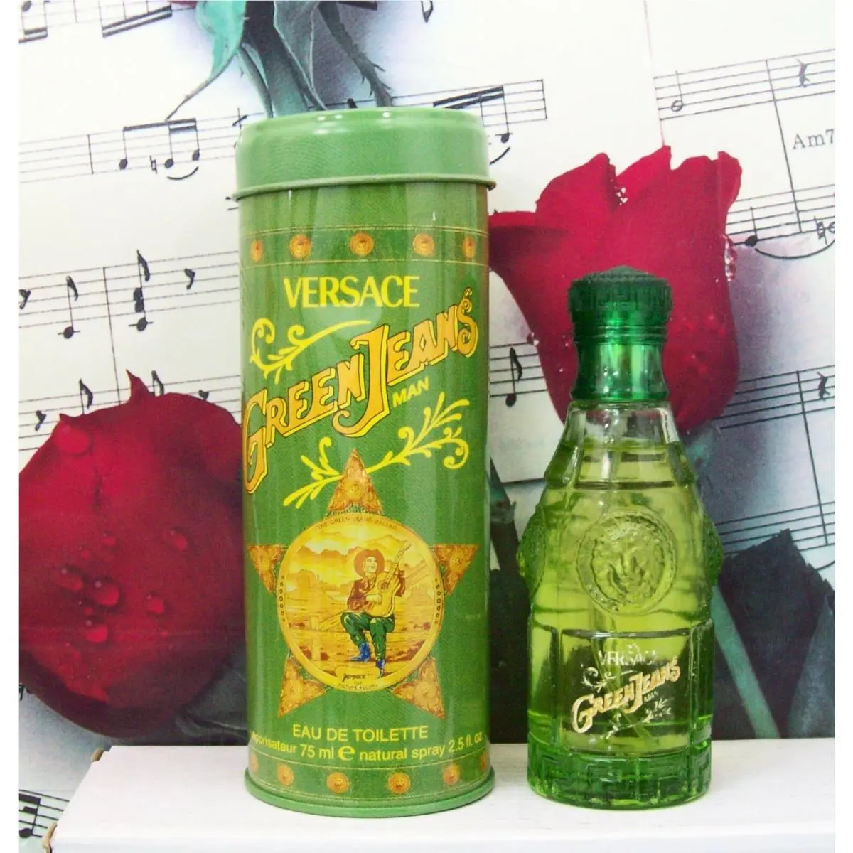 Versace Green Jeans Edt Spray 2.5 Oz