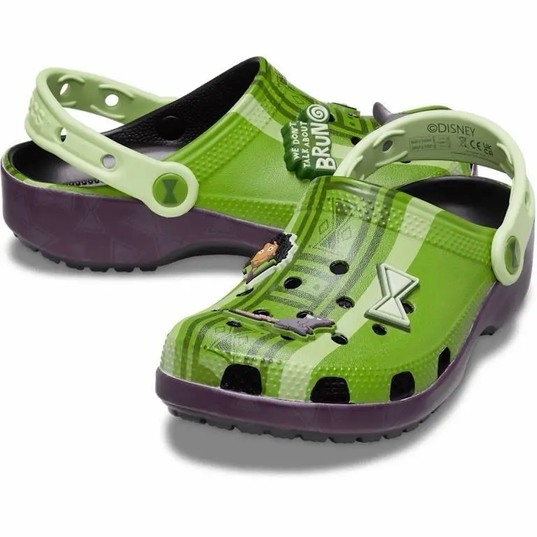 Kids Encanto Bruno Disney Classic Clogs 209878-001 Sz J4 by Crocs