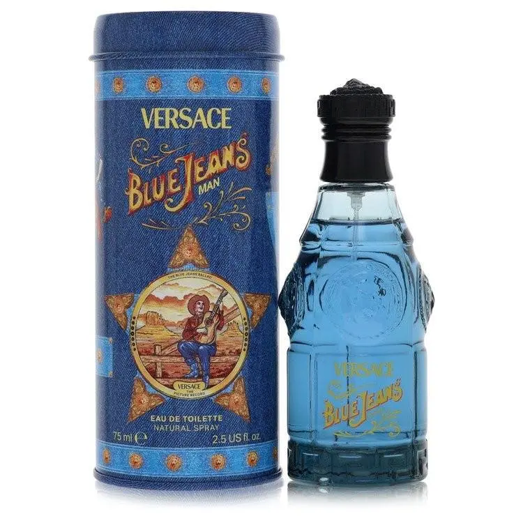 Blue Jeans Versace Edt 2.5 oz / e 75 ml