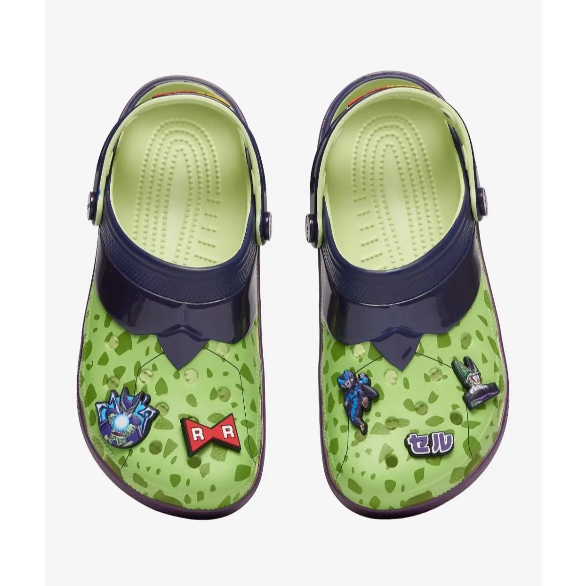 Crocs Dragon Ball Z Cell Classic Clog Jibbitz Green Unisex M9 W11