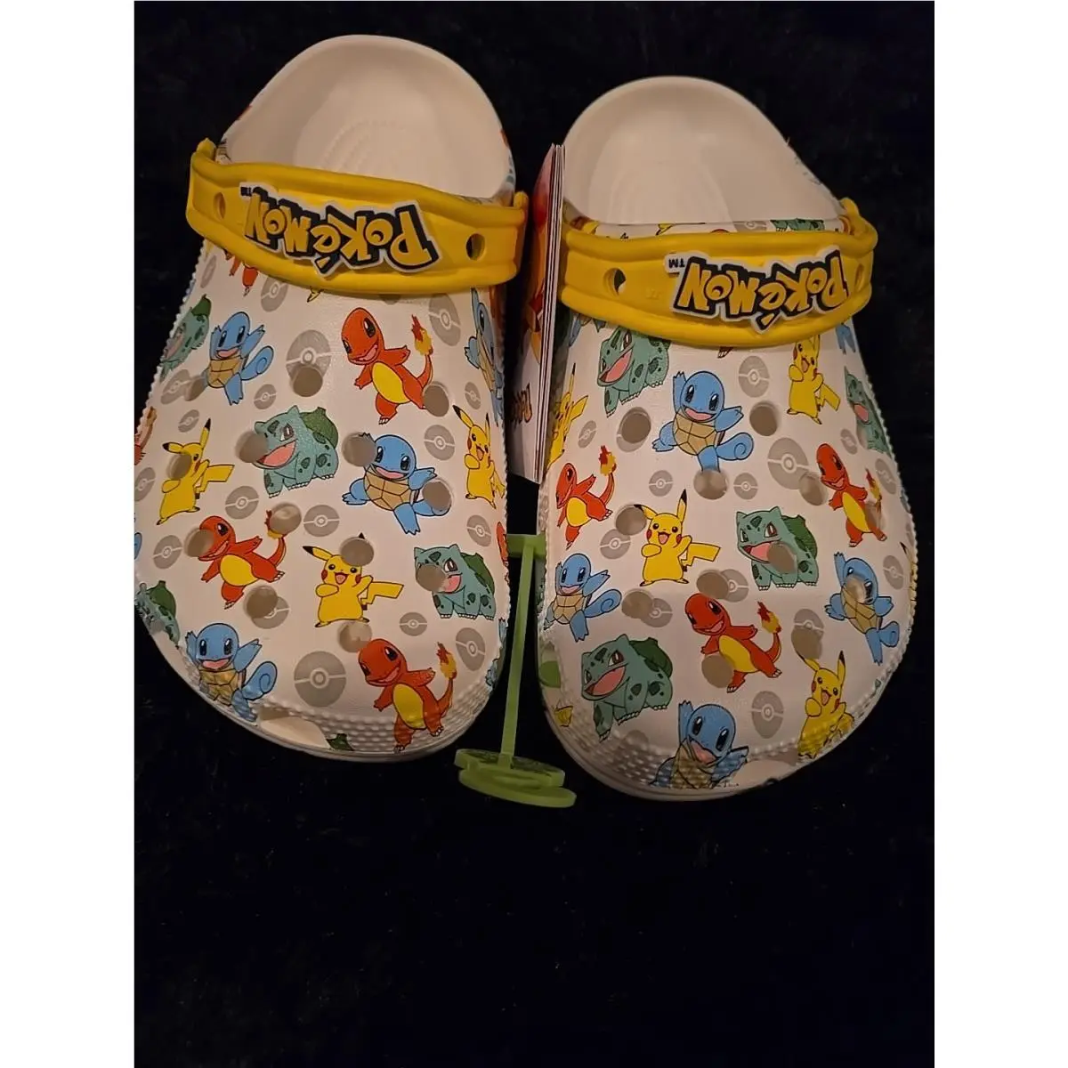Crocs Unisex Adult Sizes Classic Pokemon 2 Clog 207765-94S Pikachu Squirtle