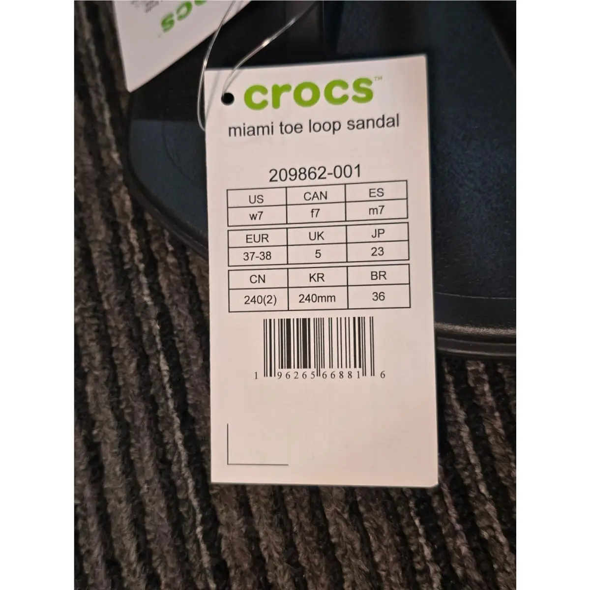 Crocs shoes - CROCS Miami - Miami - 209862-001 - Black (UPC: 196265668816) 4