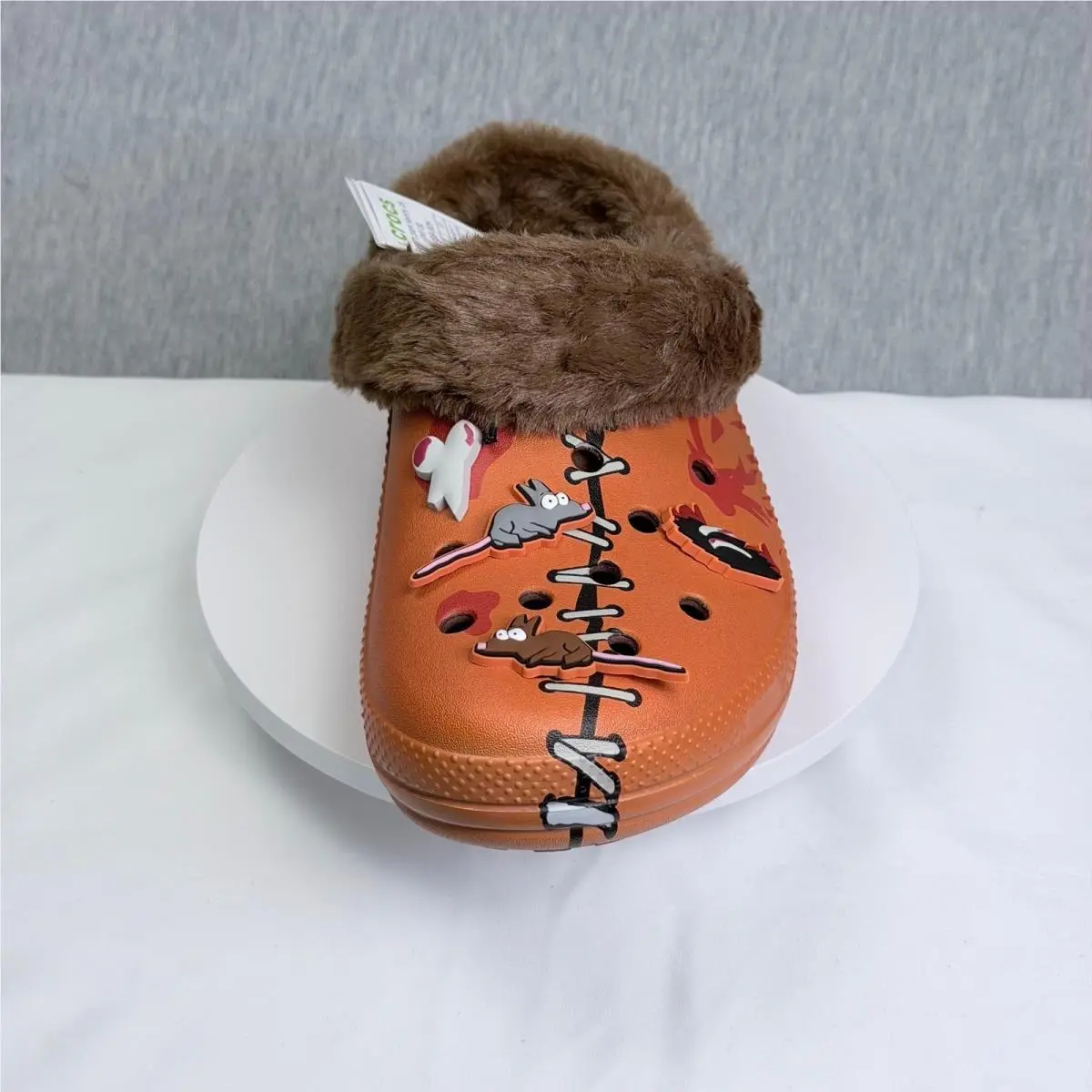 Crocs South Park Kenny Classic Lined Clog Orange 211499-90H Mens 9 Womens 11