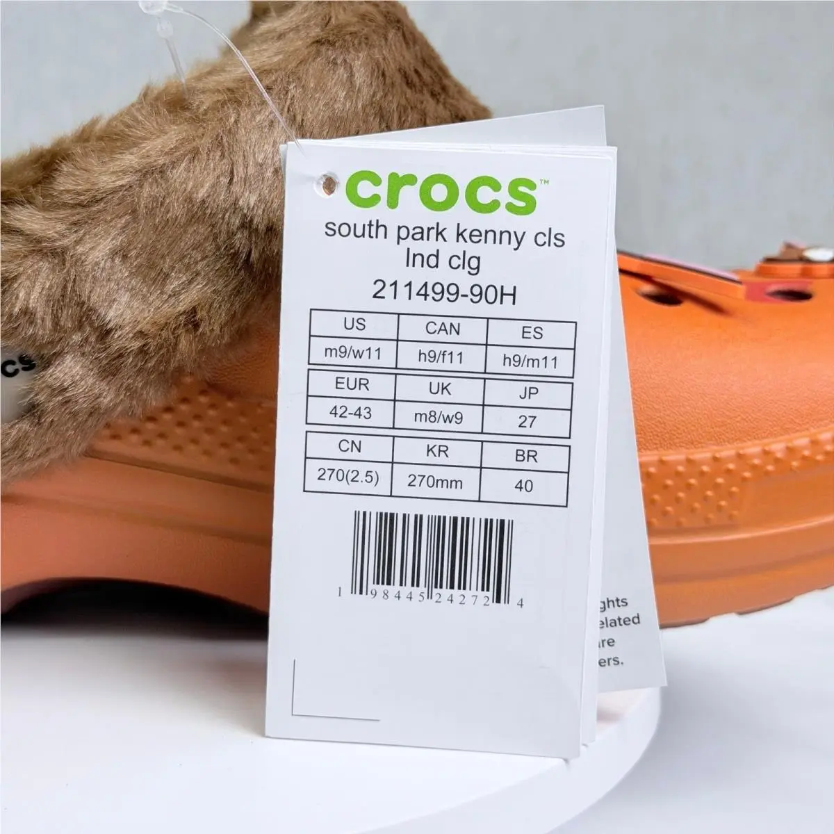 Crocs shoes - Classic Lined Clog - Classic Lined Clog - Orange 4