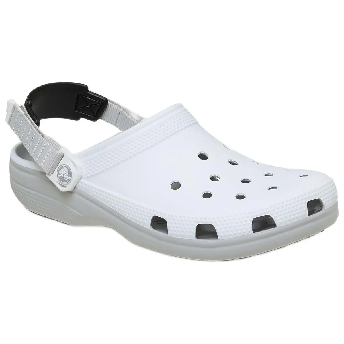 Crocs Classic Turbo Clogs Adjustable Backstrap Rubber Outsole Sporty Color