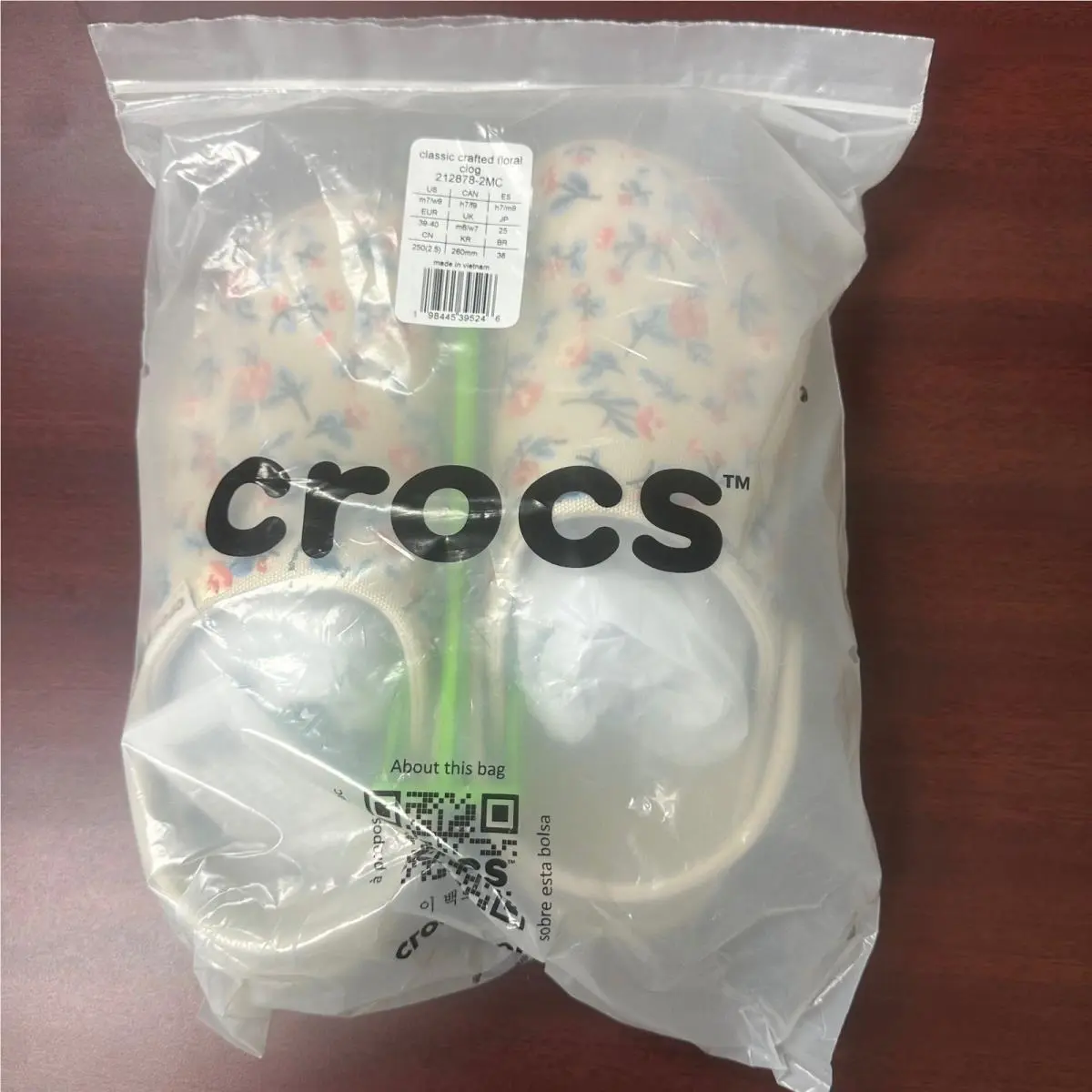 Crocs shoes - Classic Crafted Floral Clog - Classic Crafted Floral Clog - Multicolor 5