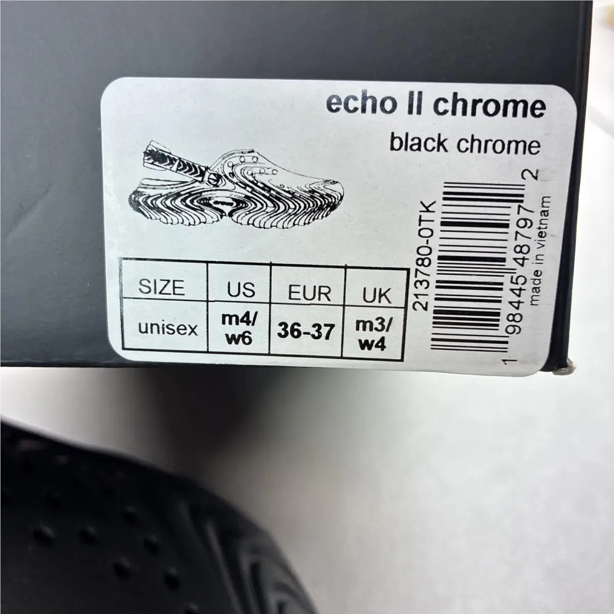 Crocs shoes - Echo II - Echo - Silver 4