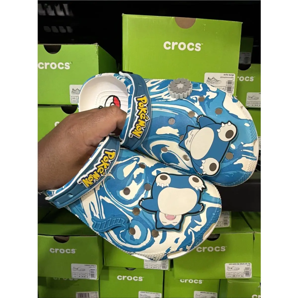 Crocs shoes - Crocs Pokemon Snorlax - Pokemon Snorlax - Blue 0