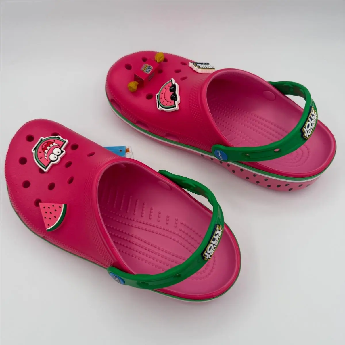 Crocs Croc Jolly Rancher Classic Clogs Pink Lemonade Limited Edition A2-18
