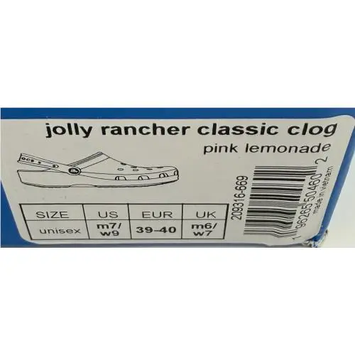 Crocs shoes - Crocs Jolly Rancher Limited Edition - Pink 8