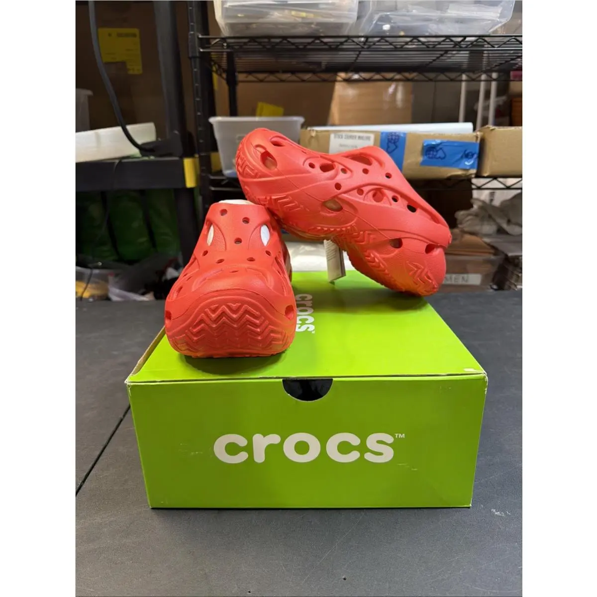 Crocs shoes - Crocs 211141-7AH - Orange (UPC: 196265899159) 0