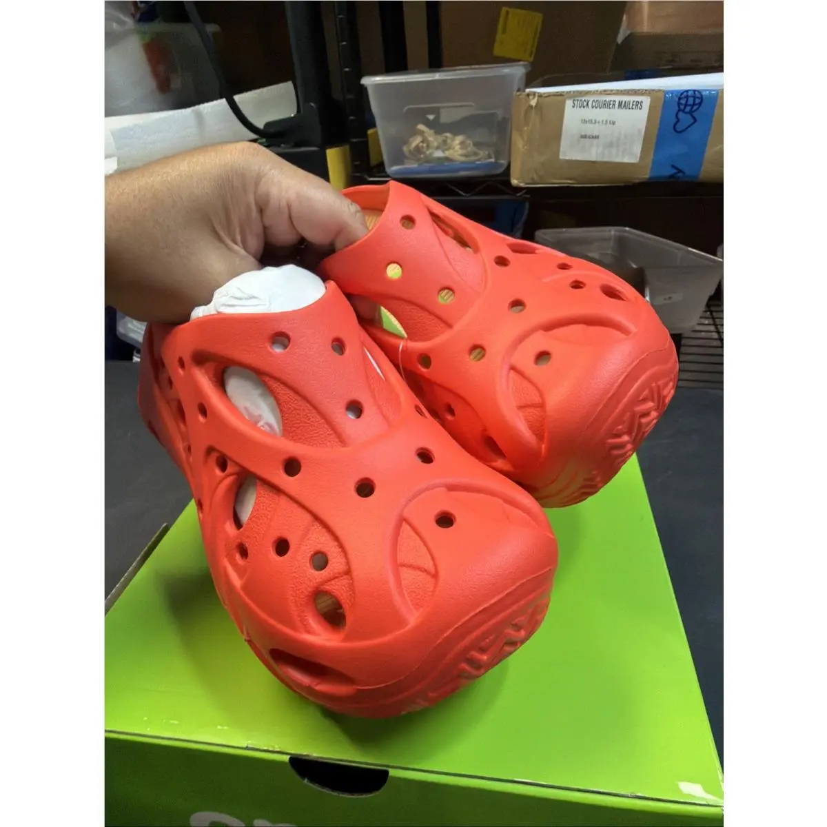 Crocs shoes - Crocs 211141-7AH - Orange (UPC: 196265899159) 4