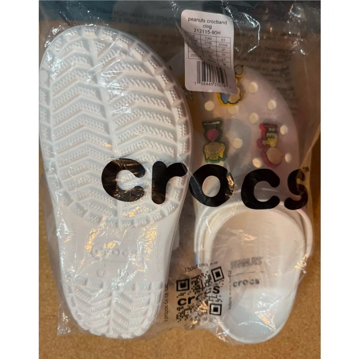 Crocs shoes - Crocs Snoopy Peanuts Crocbands - Snoopy Peanuts Crocbands - White 9