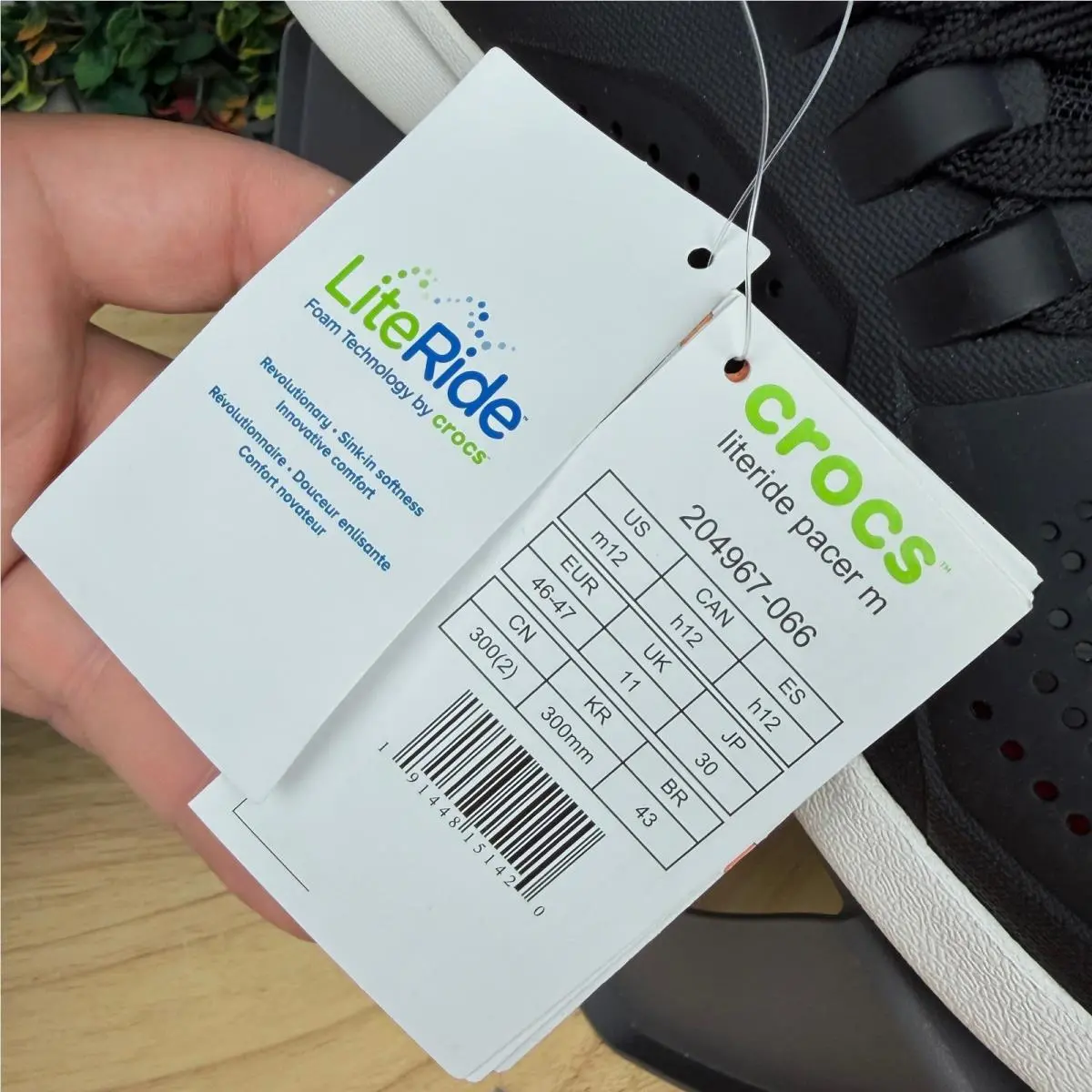 Crocs shoes - LiteRide Pacer M - LiteRide Pacer - Black 0