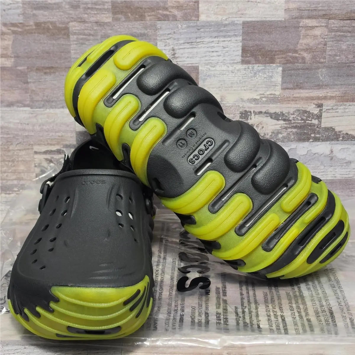 Crocs shoes - Crocs Echo Icey RO Clog - 211458-01 - Black 0
