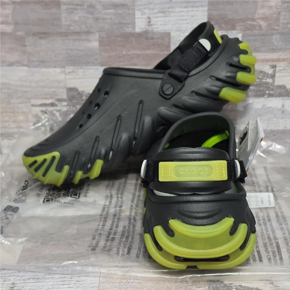 Crocs shoes - Crocs Echo Icey RO Clog - 211458-01 - Black 3