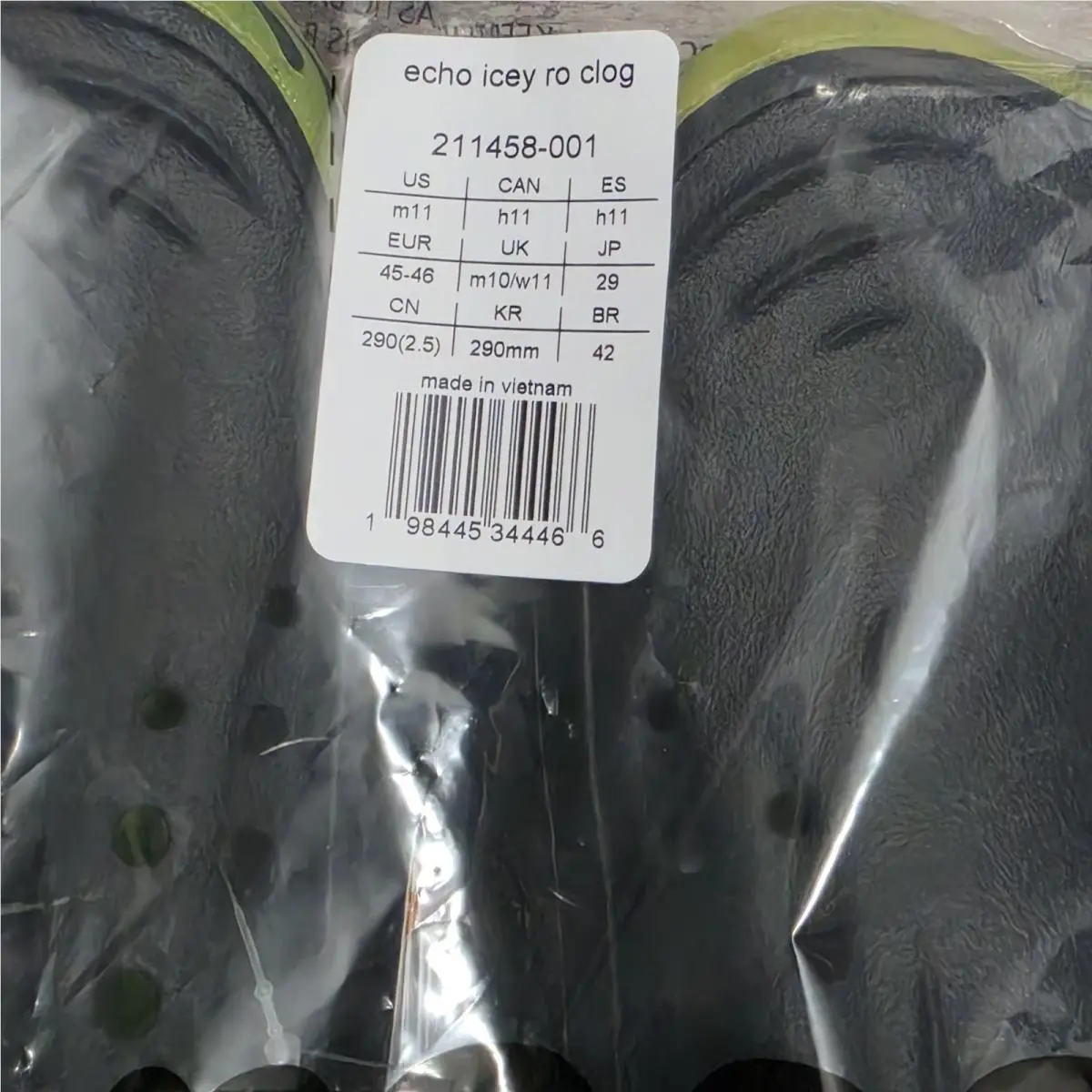 Crocs shoes - Crocs Echo Icey RO Clog - 211458-01 - Black 5
