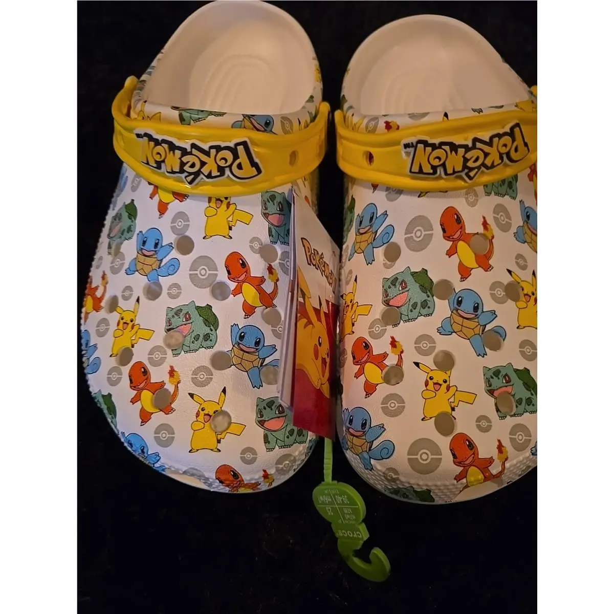 Crocs Classic Pokemon 2 Clog Pikachu Squirtle Char 207765-94S Unisex US M11