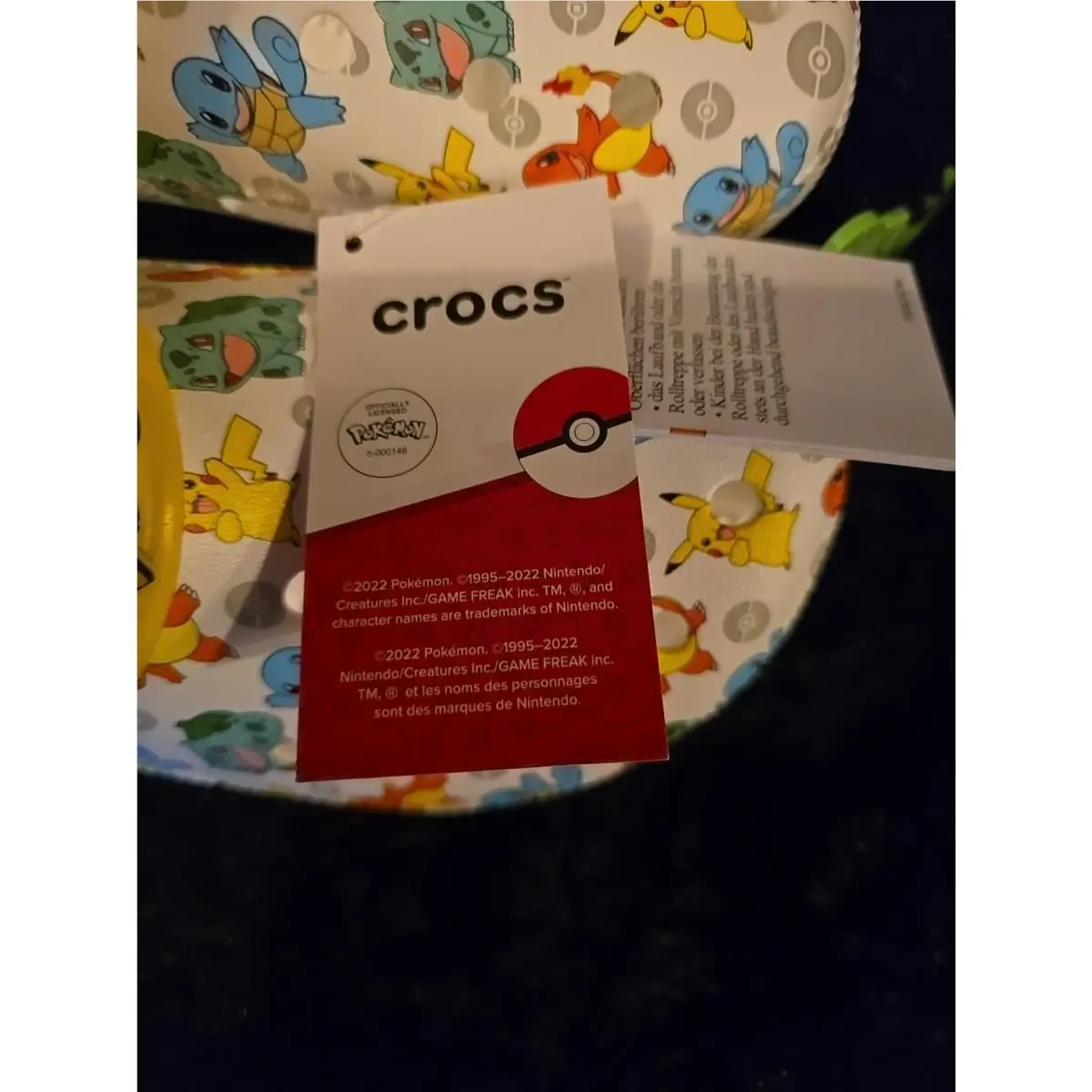 Crocs shoes - Pikachu/Squirtle/Charmander - Multicolor 9